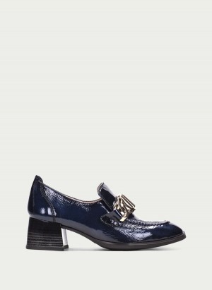 Hispanitas Charlize Ženske Loafers Tamnoplave Plave | UKX90100JK