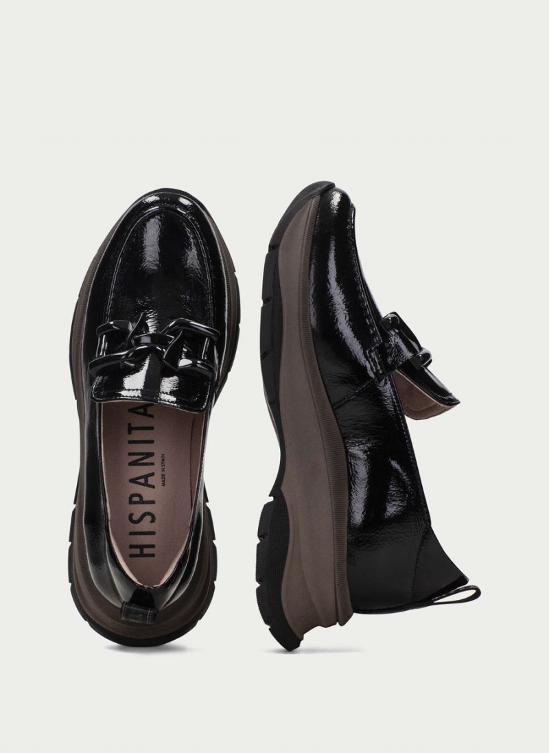 Hispanitas Alaska Ženske Loafers Crne | RRE3542DU