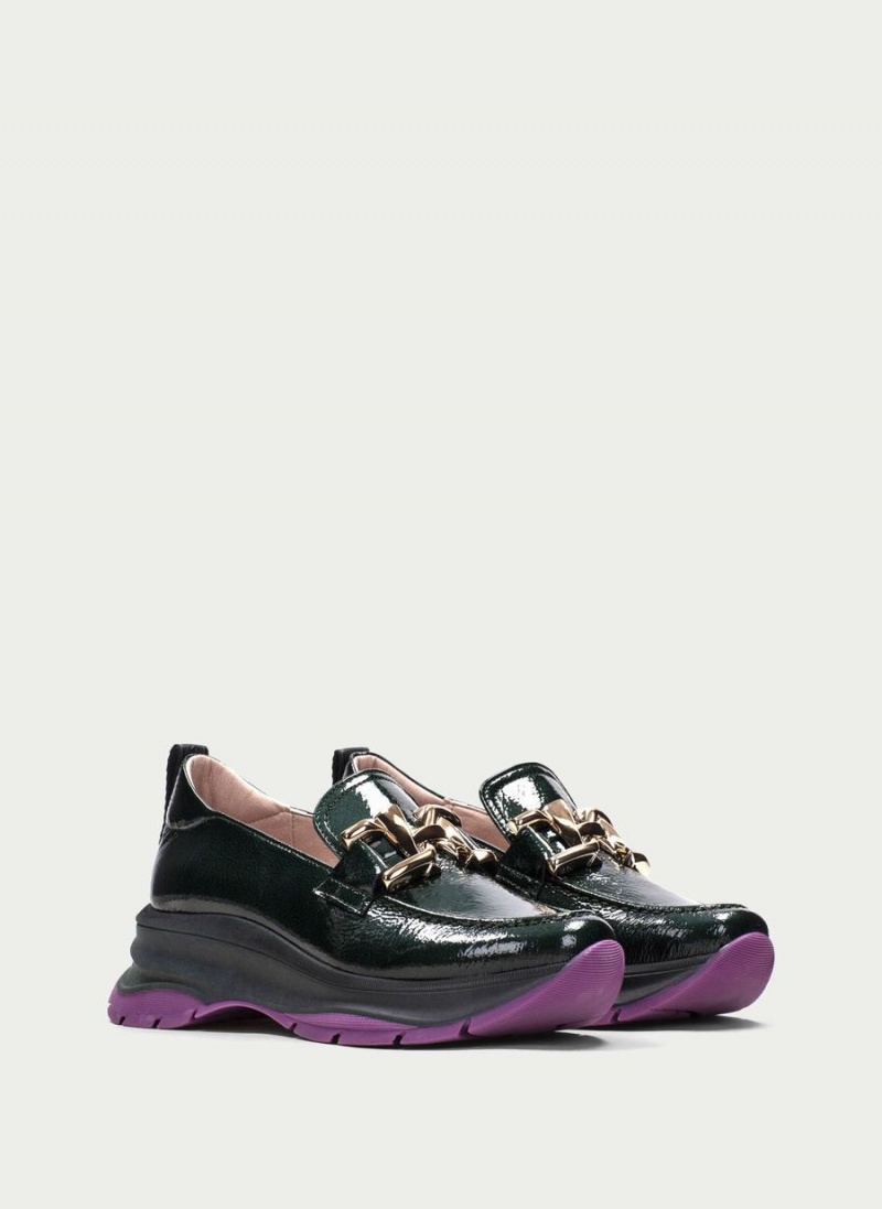 Hispanitas Alaska Ženske Loafers Zelene | FON7971LG