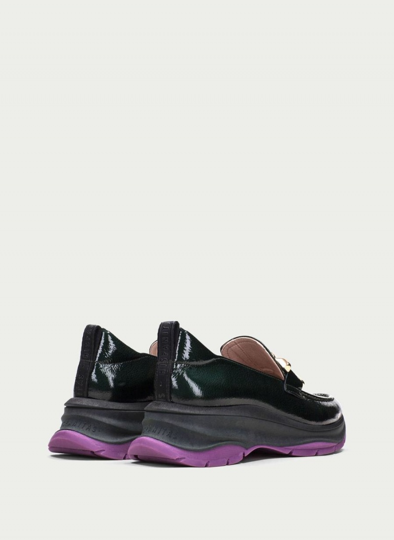 Hispanitas Alaska Ženske Loafers Zelene | FON7971LG