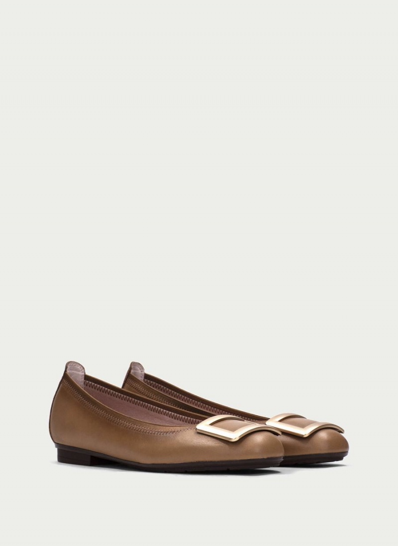 Hispanitas Basil Ženske Balerina Kaki Boja | BLJ5968BU