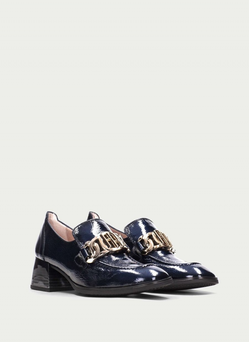 Hispanitas Charlize Ženske Loafers Tamnoplave Plave | UKX90100JK