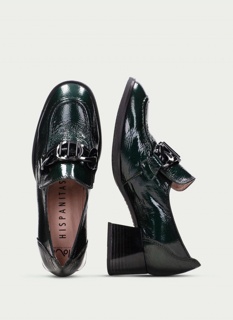 Hispanitas Charlize Ženske Loafers Zelene | ANN4760XI