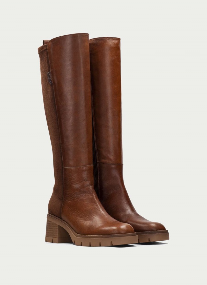 Hispanitas Everest Ženske Knee-high Boots Tamno Smeđe | ZBT2925DR