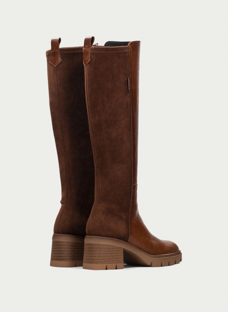 Hispanitas Everest Ženske Knee-high Boots Tamno Smeđe | ZBT2925DR