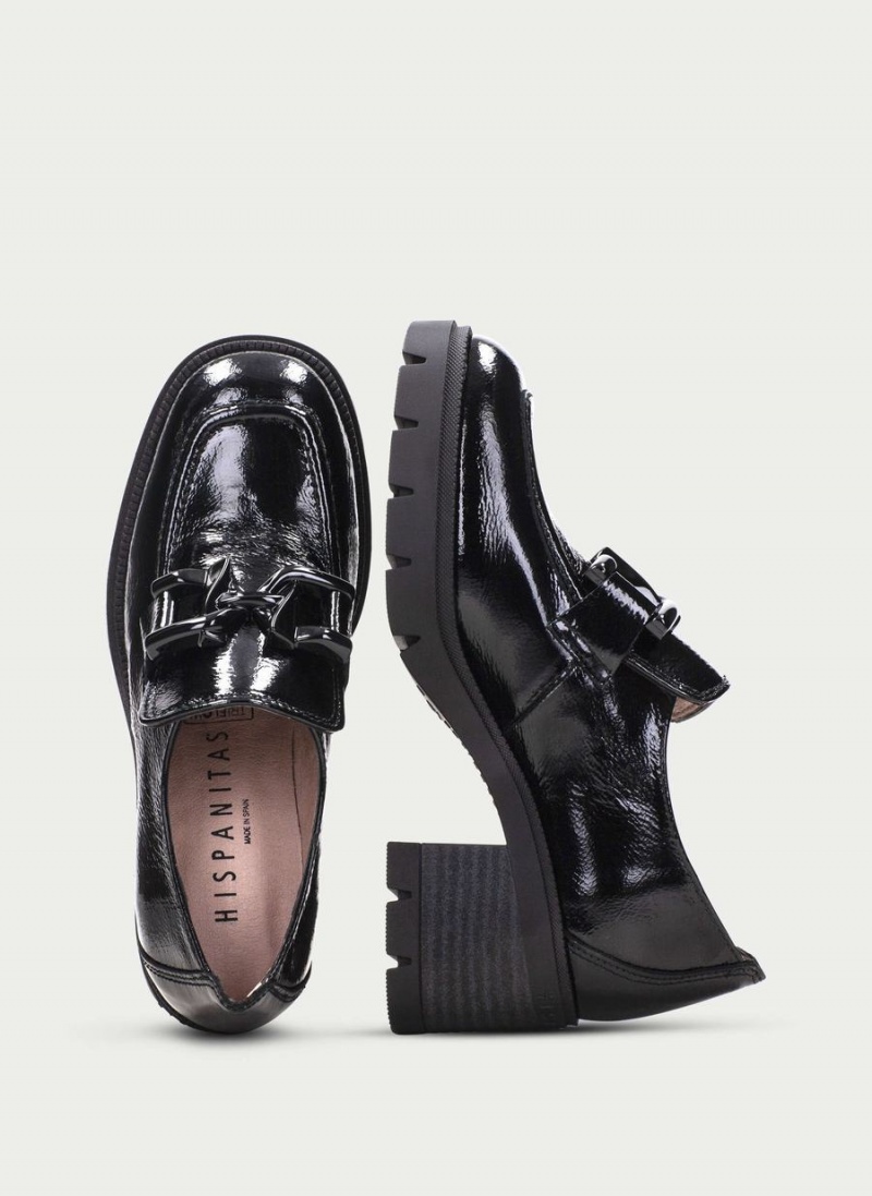 Hispanitas Everest Ženske Loafers Crne | SXA3047AA