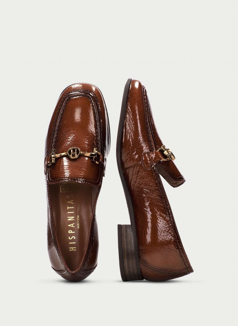 Hispanitas Kenia Ženske Loafers Tamno Smeđe | RAV8219LR