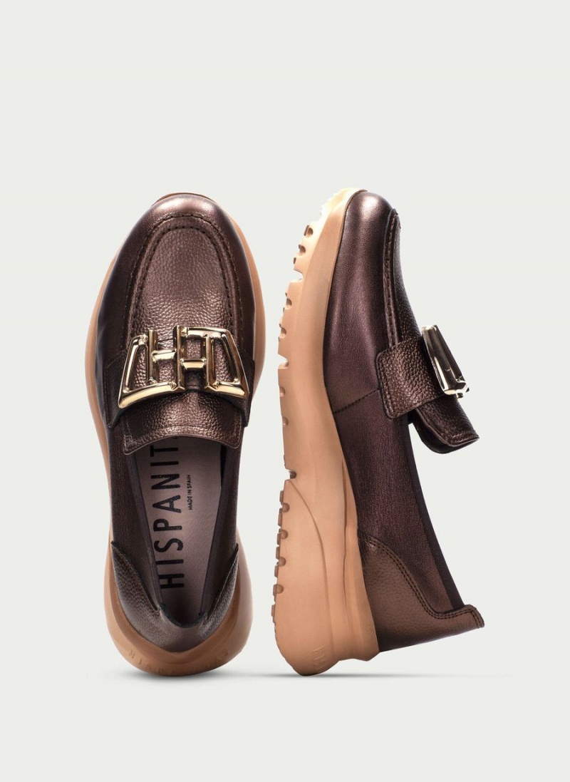 Hispanitas Polinesia Ženske Loafers Smeđe | URE6120LB