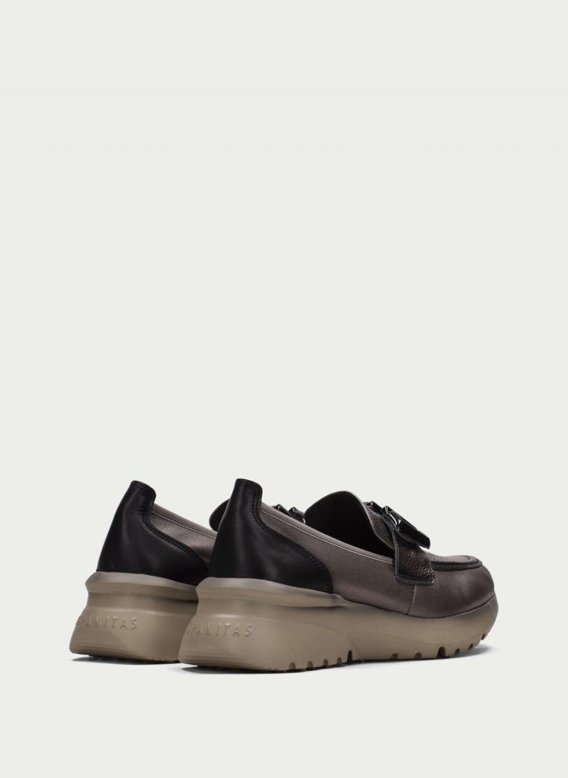 Hispanitas Polinesia Ženske Loafers Srebrne | YWY43100VW