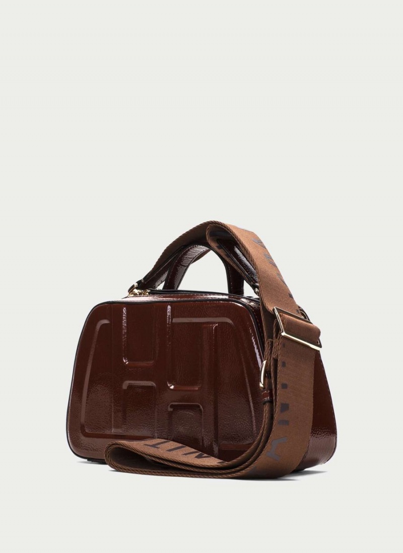 Hispanitas Shoulder Ženske Torbe Smeđe | FRE2265XT