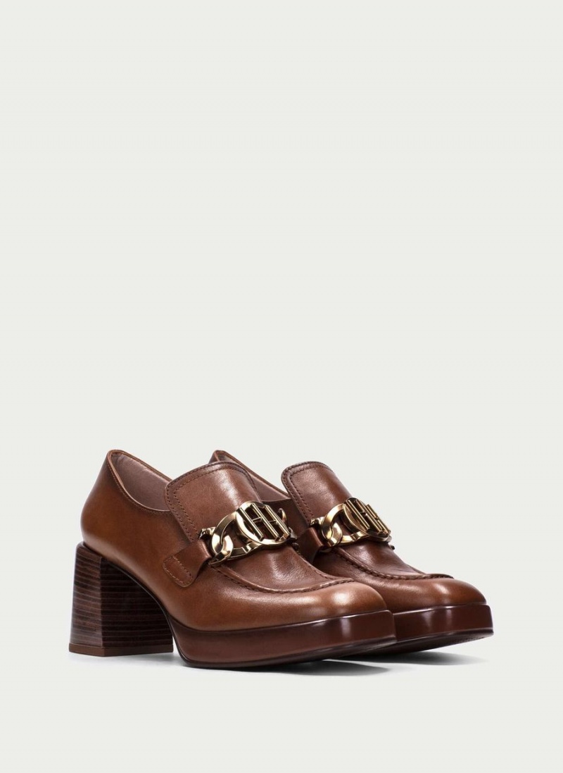 Hispanitas Tokio Ženske Loafers Smeđe | LNG1366XJ