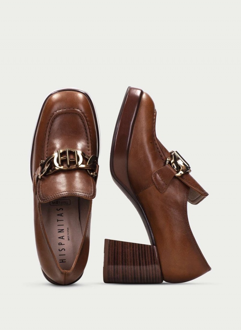 Hispanitas Tokio Ženske Loafers Smeđe | LNG1366XJ