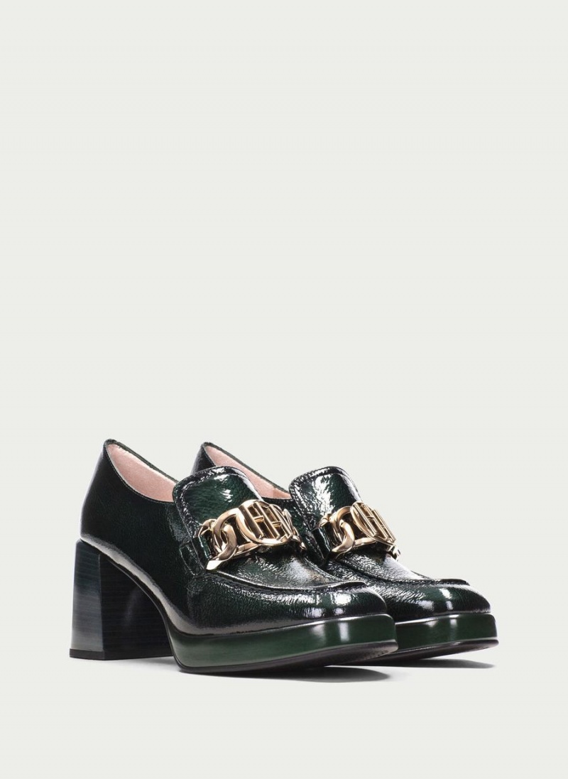 Hispanitas Tokio Ženske Loafers Zelene | YWW669WQ