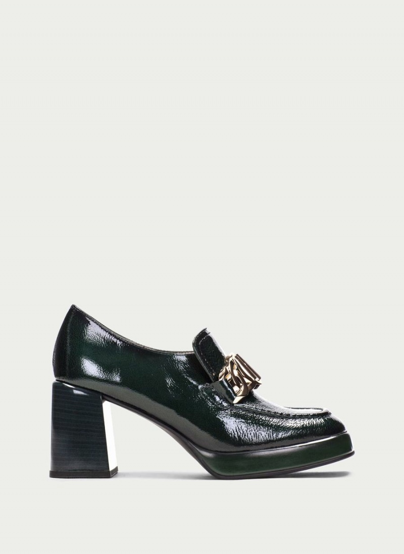 Hispanitas Tokio Ženske Loafers Zelene | YWW669WQ